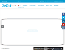 Tablet Screenshot of mpacoaching.com